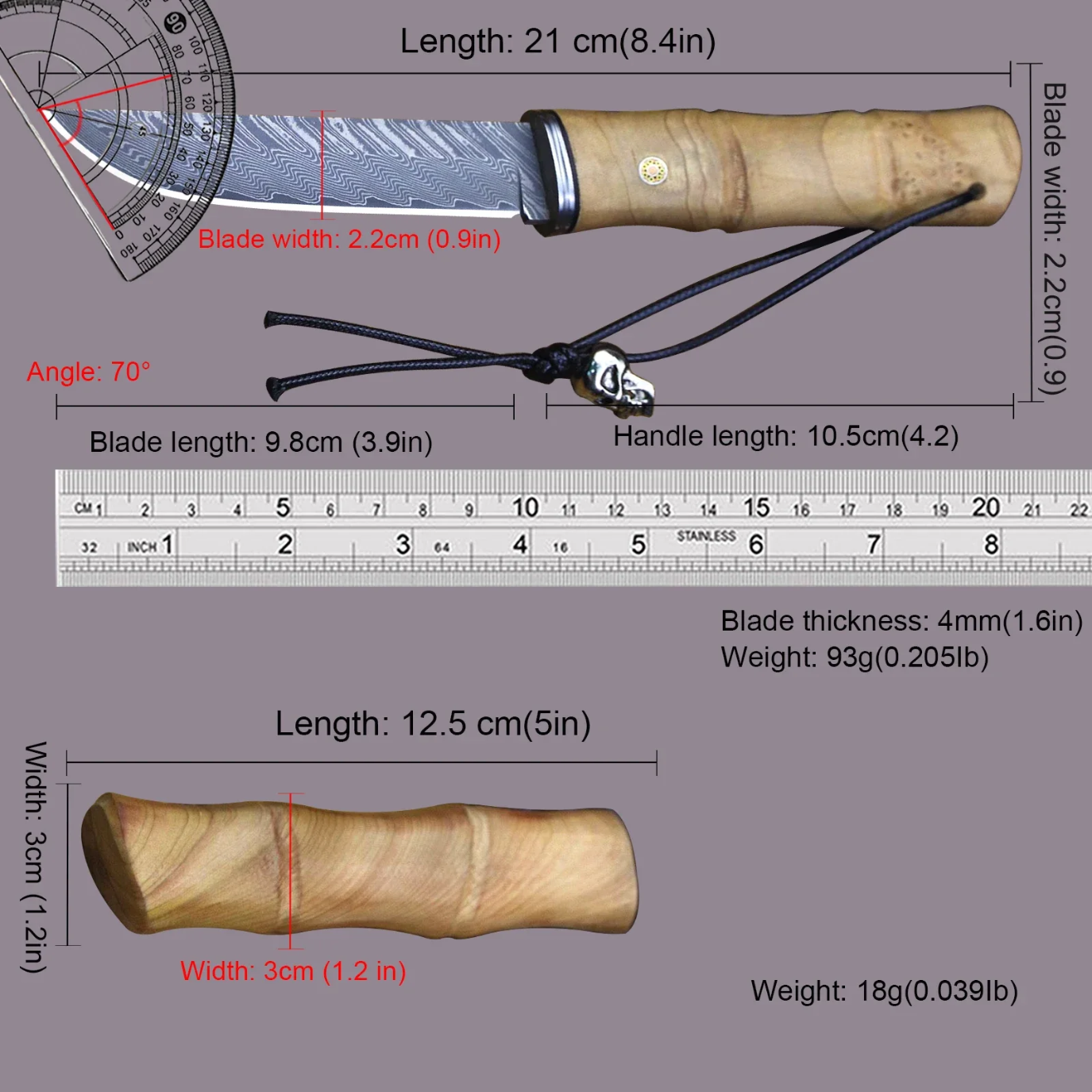 Couteau de Chasse Japonais