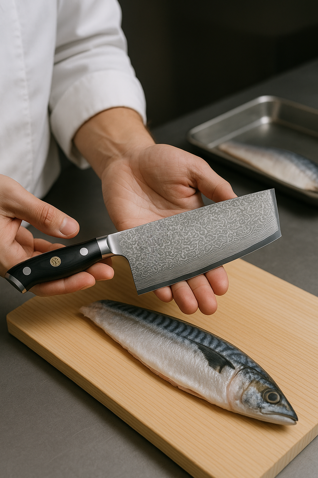 Couteau Japonais Hachoir