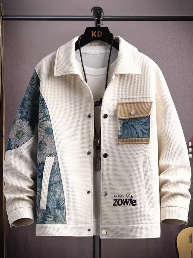Veste Streetwear Patchwork Sunset Shiku