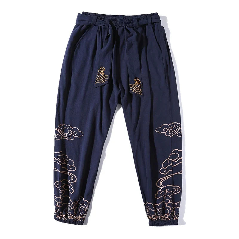 Pantalon Large Japonais