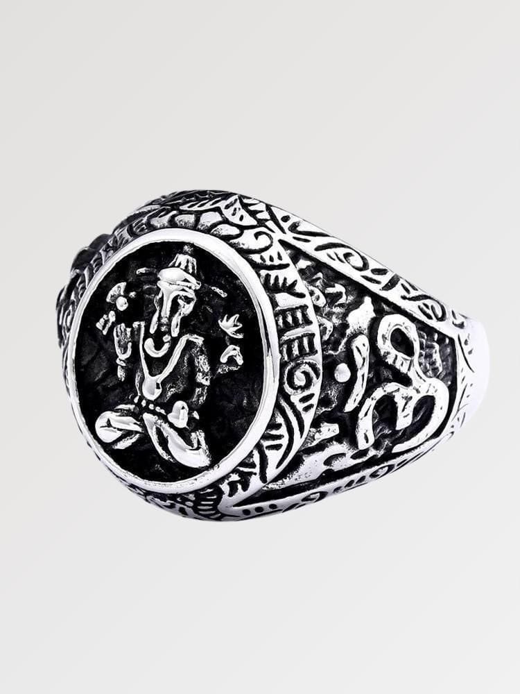 Bague Ganesh en Argent 'Toyama' - KietsuJapan