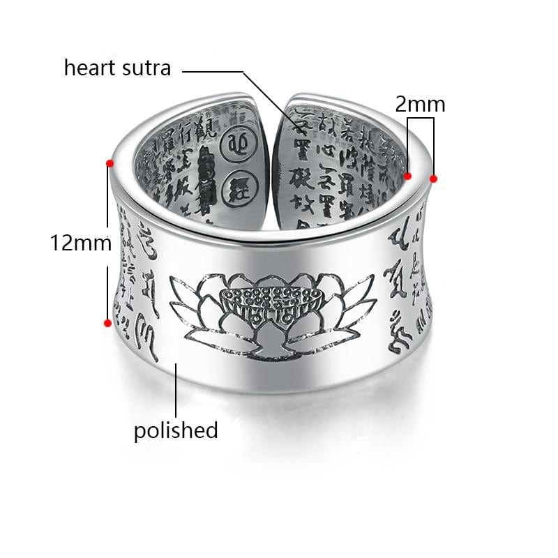Bague Japonaise </br> Lotus Sutra
