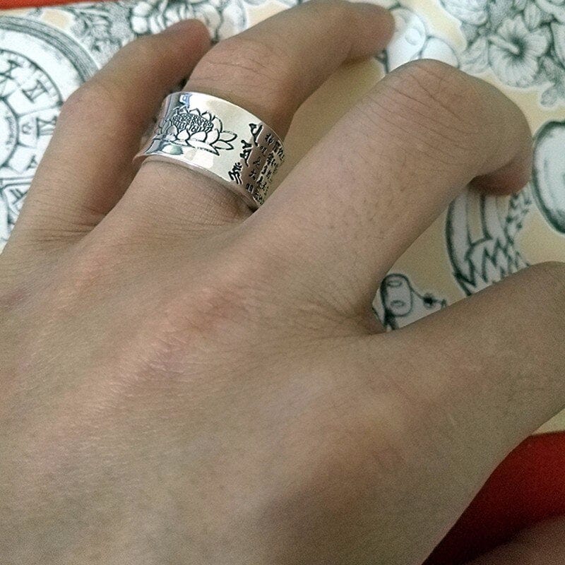 Bague Japonaise </br> Lotus Sutra