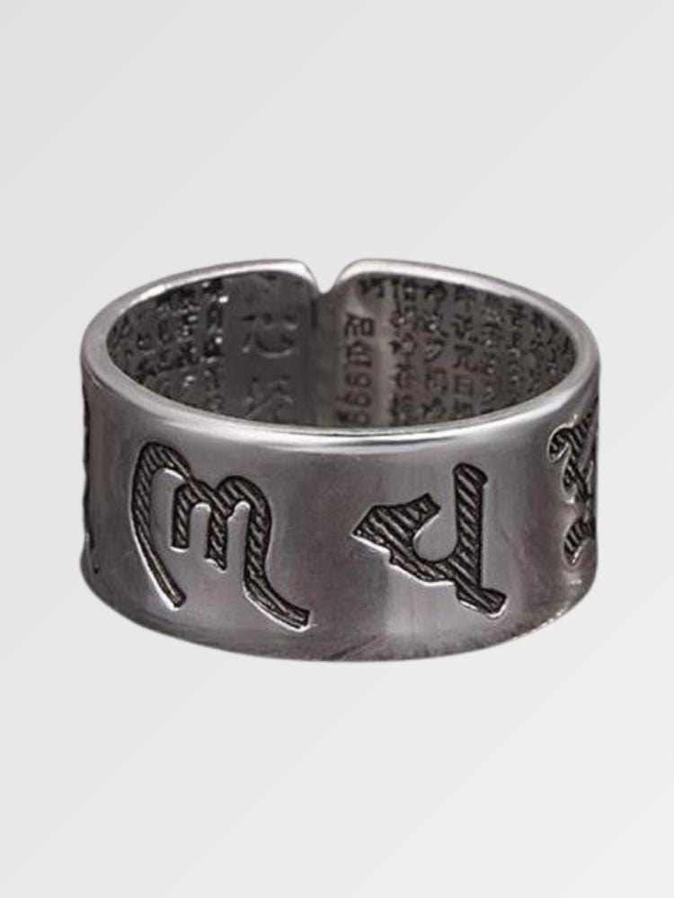 Bague Mantra Tibétain 'Fujiwa' - KietsuJapan