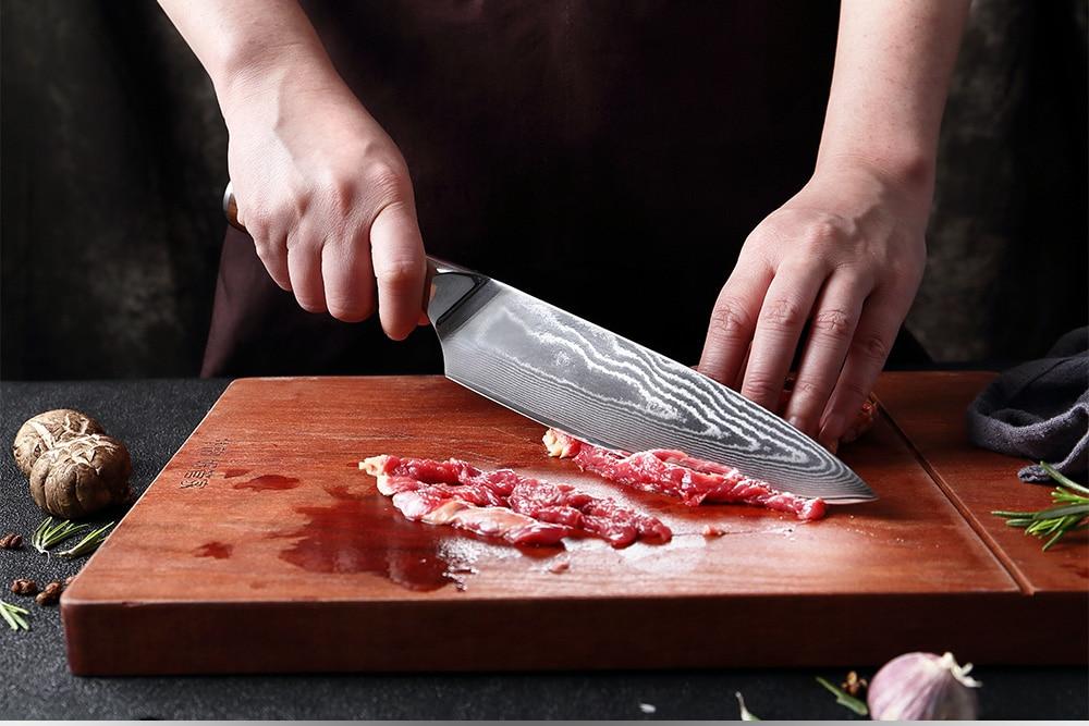 Couteau Damas Gyuto | KietsuJapan