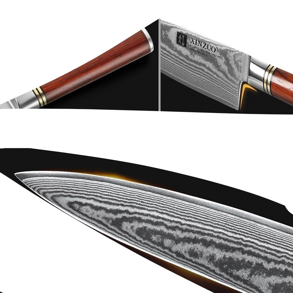 Couteau Damas Gyuto | KietsuJapan