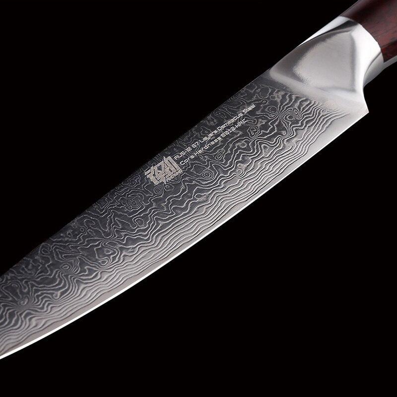 Couteau Damas Shotoh Palissandre | KietsuJapan