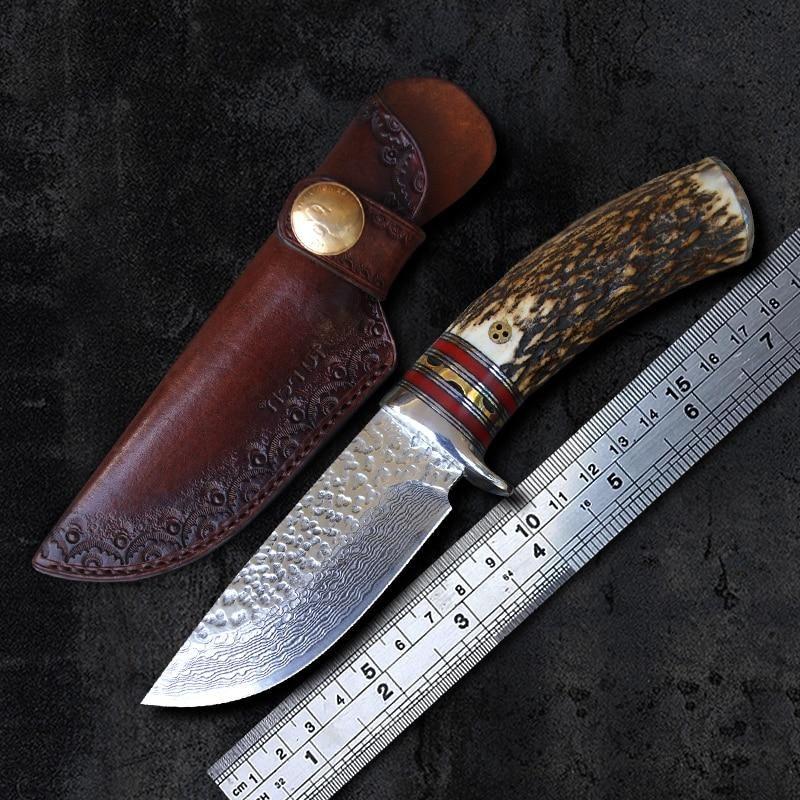 Couteau de Chasse en Corne