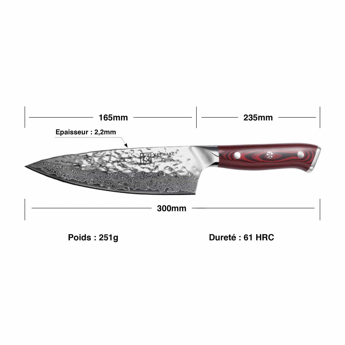 Couteau de Chef Japonais | KietsuJapan