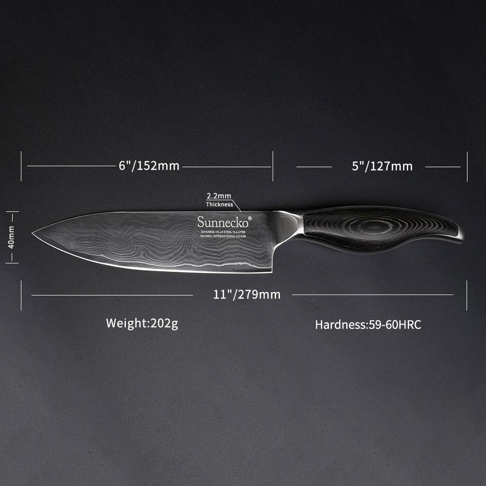 Couteau de Chef Japonais Ergonomique | KietsuJapan
