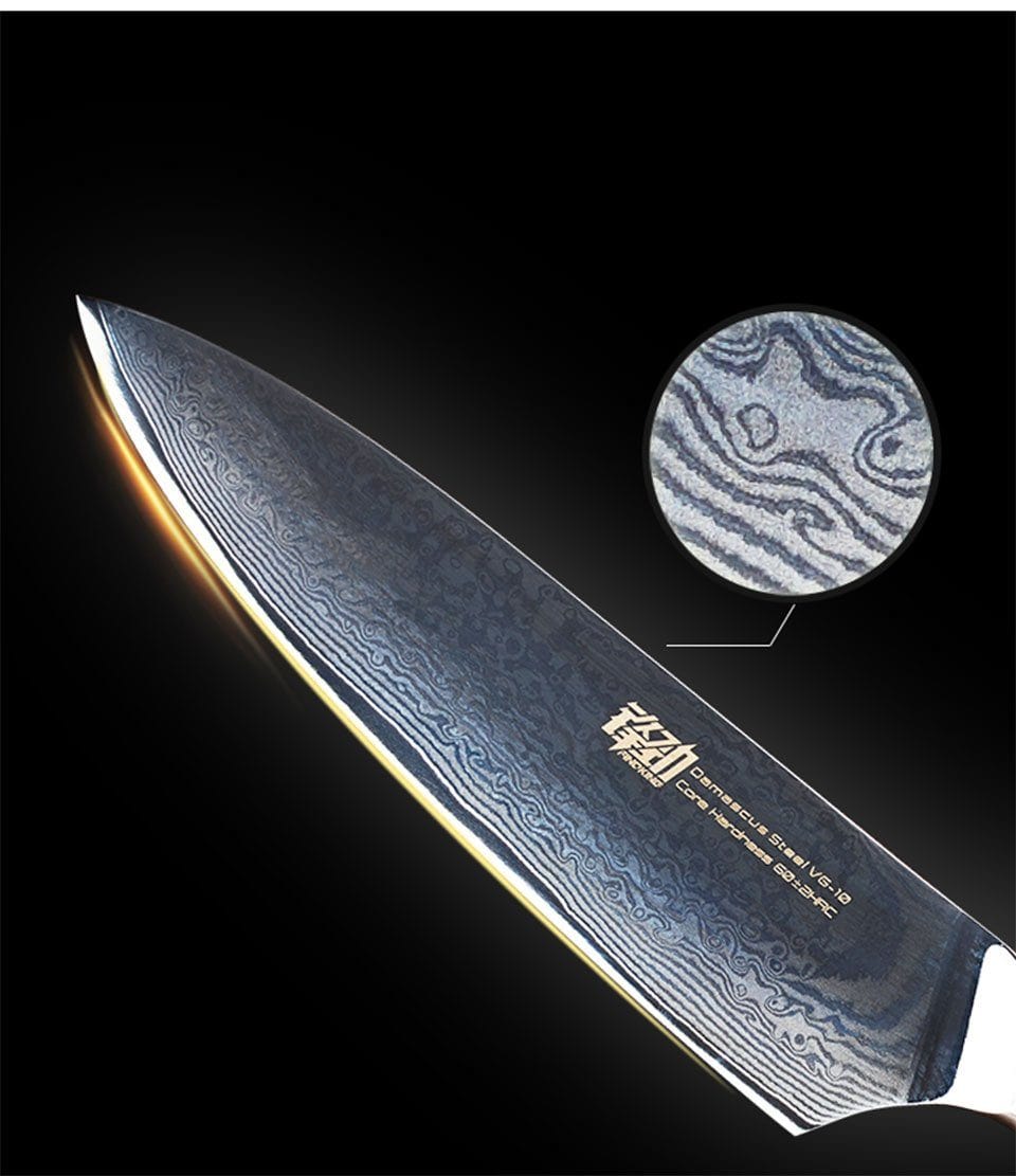 Couteau de cuisine Damas | KietsuJapan