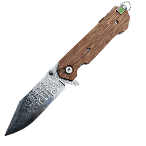 Couteau de Survie Manche Bois | KietsuJapan