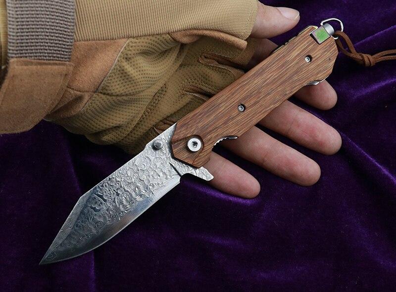 Couteau de Survie Manche Bois | KietsuJapan