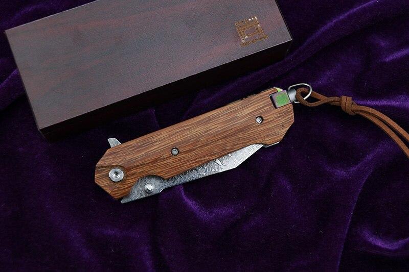Couteau de Survie Manche Bois | KietsuJapan