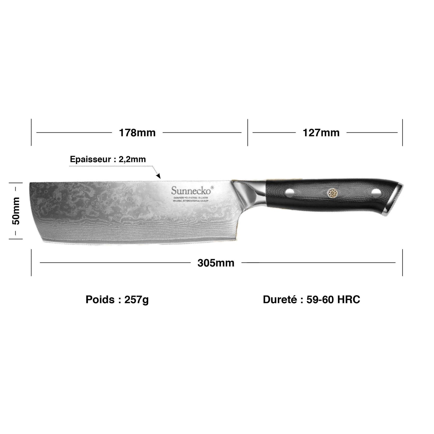 Couteau Japonais Nakiri | KietsuJapan