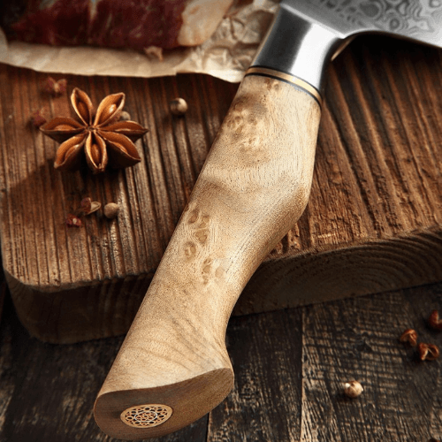 Couteau Japonais Nakiri Manche Bois | KietsuJapan