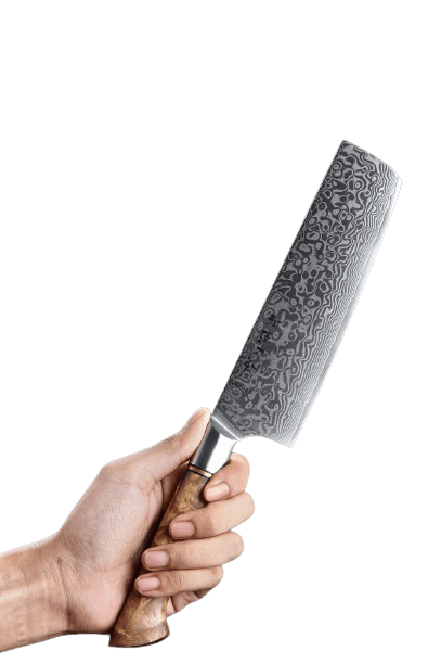 Couteau Japonais Nakiri Manche Bois | KietsuJapan