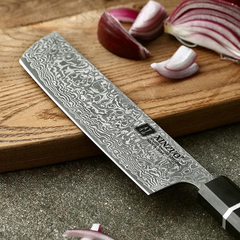 Couteau Japonais Nakiri Manche Noir | KietsuJapan