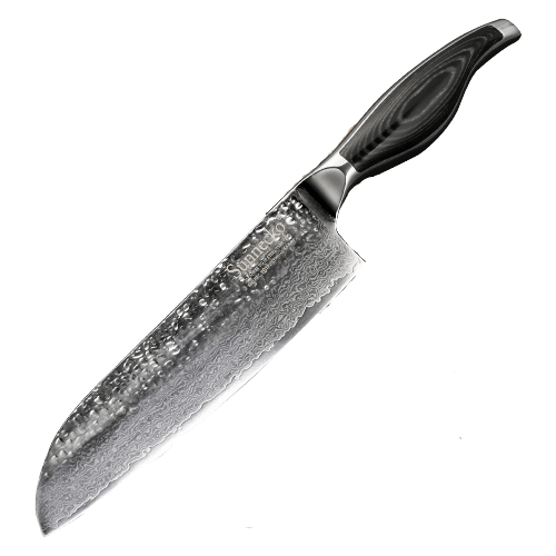 Couteau Japonais Santoku Manche Pakka Ergonomique | KietsuJapan