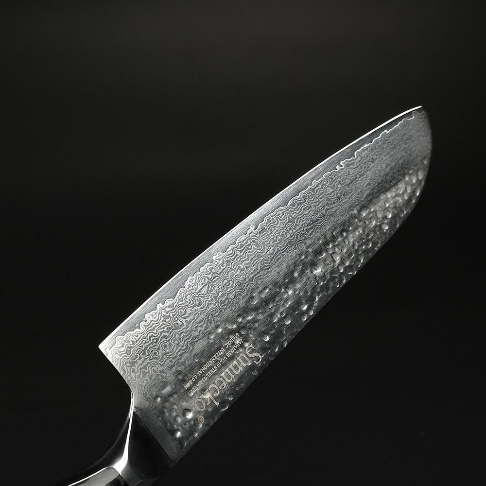 Couteau Japonais Santoku Manche Pakka Ergonomique | KietsuJapan