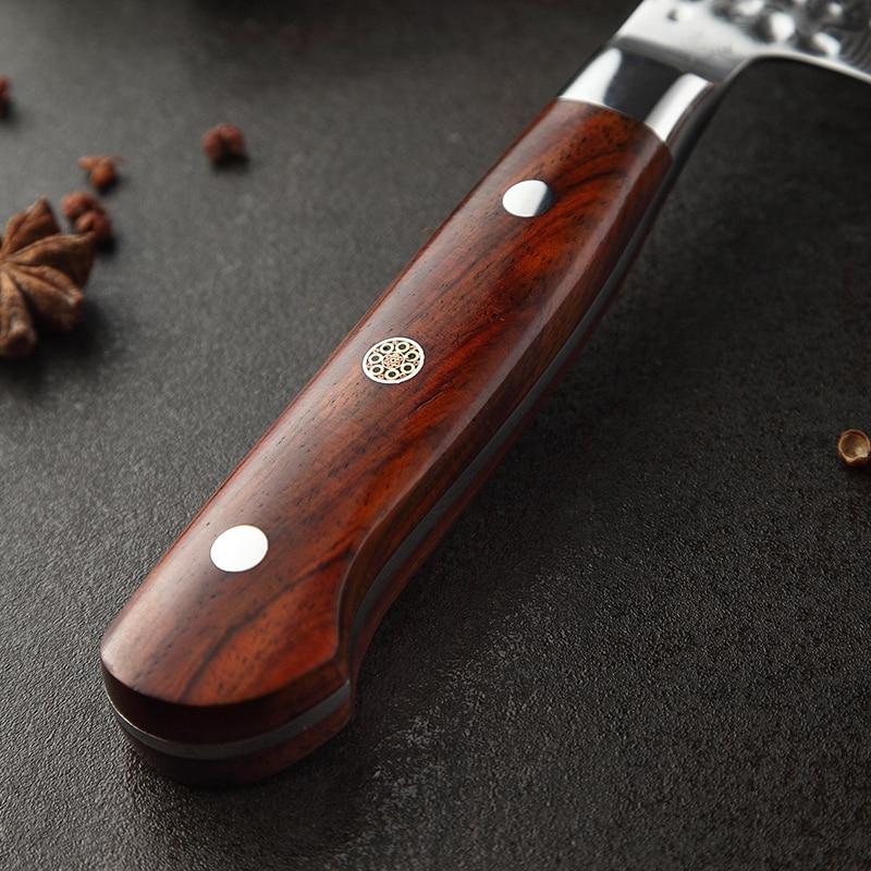 Couteau Nakiri Manche Bois de Rose | KietsuJapan
