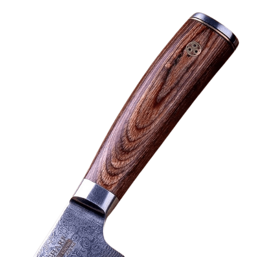 Couteau Nakiri Manche Pakka Brun | KietsuJapan