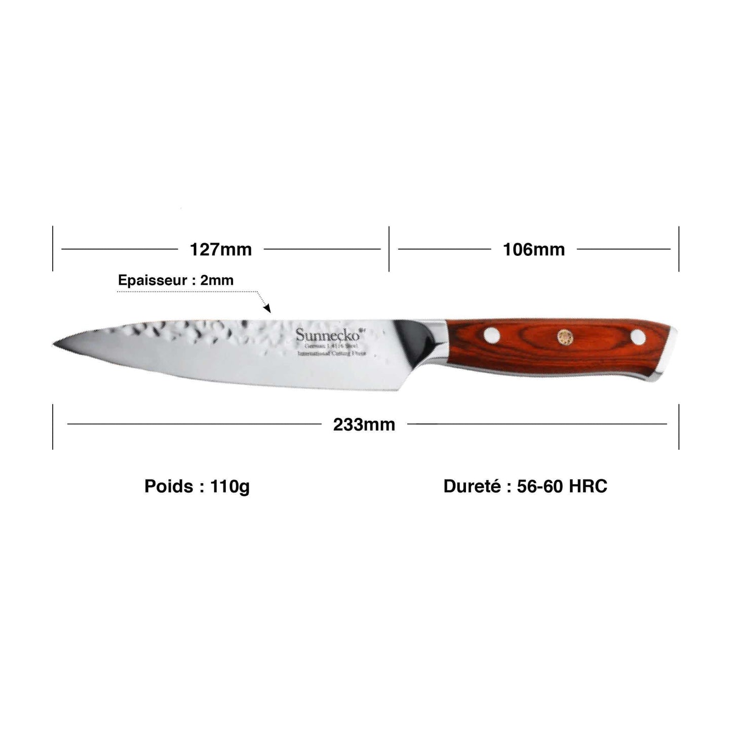 Couteau Utilitaire Cuisine | KietsuJapan