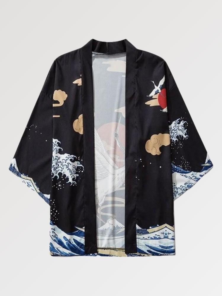 Gilet Style Kimono Hekinan