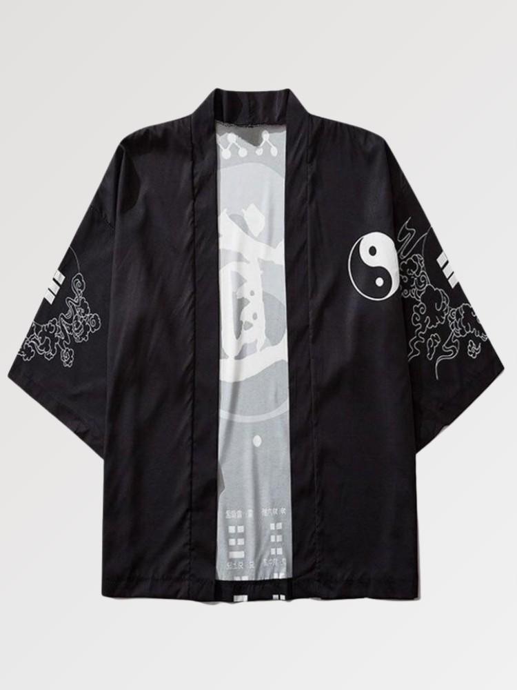 Kimono Cardigan Motif Japonais Y&Y