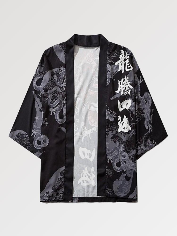 Kimono Dragon Femme Asakura