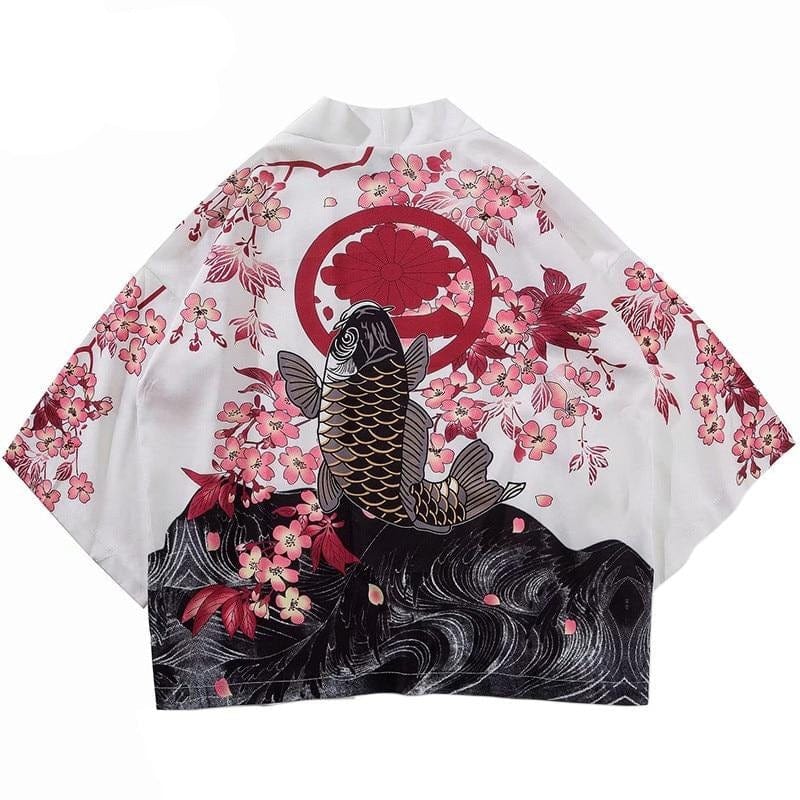 Kimono Haori </br> Kuro Sakana - KietsuJapan