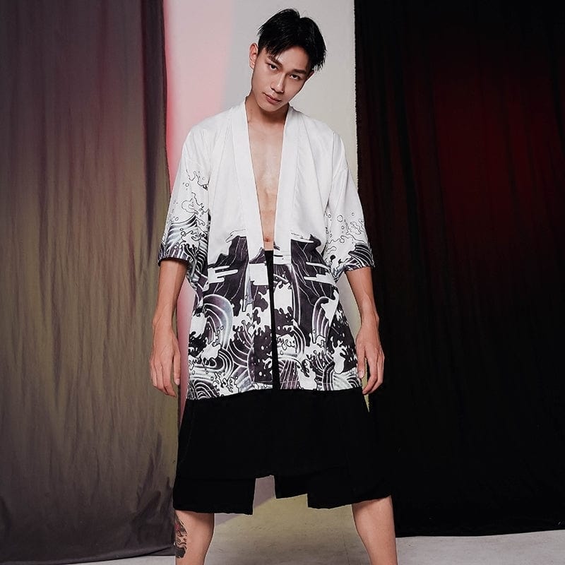 Kimono Haori </br> Shiroi Ryu