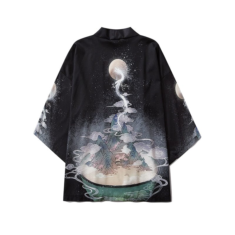 Kimono Haori - Fuji Dragon - KietsuJapan