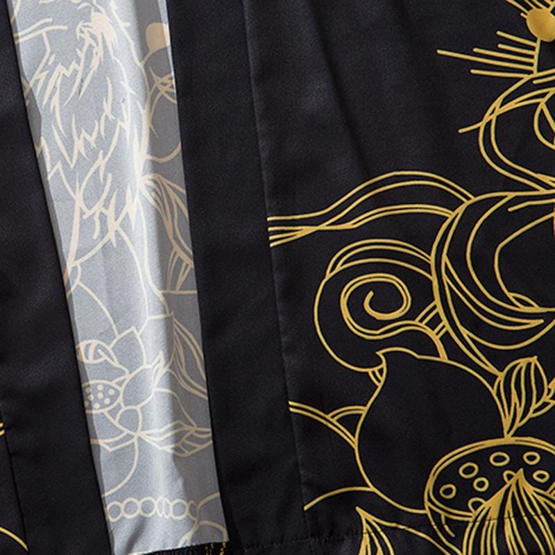 Kimono Haori - Fuji Firefox - KietsuJapan