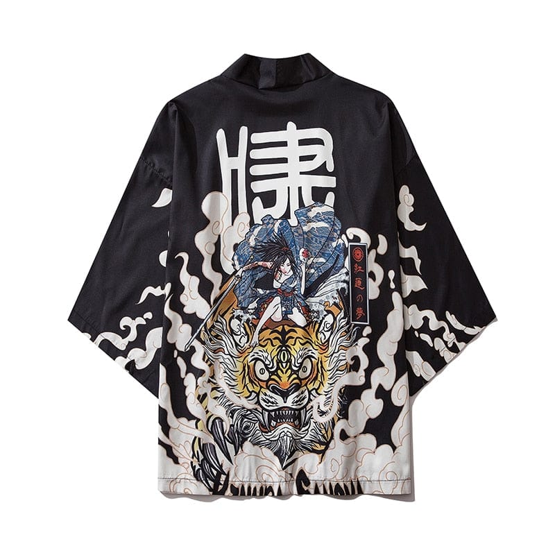 Kimono Haori - Tigresse - KietsuJapan