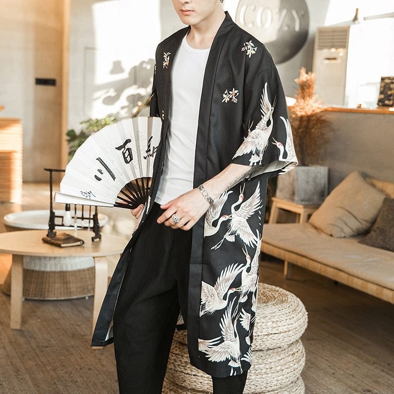 Kimono homme </br> Shiroi Tori