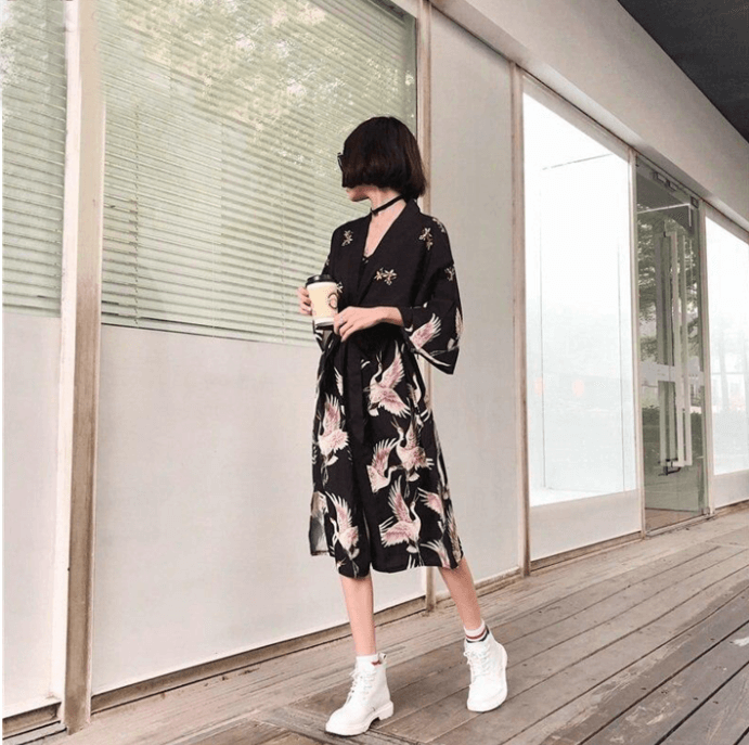 Kimono japonais </br> Femme Teikoku