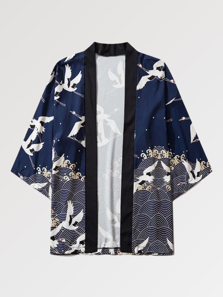 Kimono Streetwear Motif Seigaiha