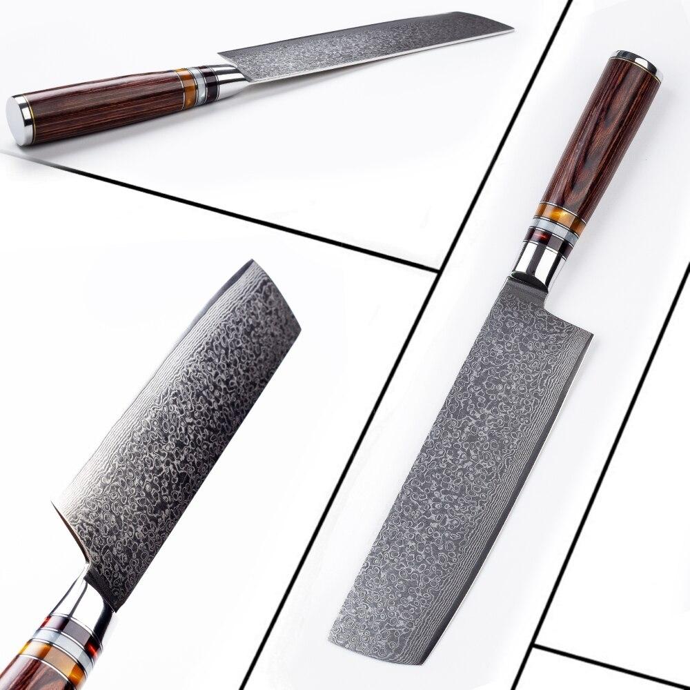 Nakiri Japonais Manche Grenat | KietsuJapan