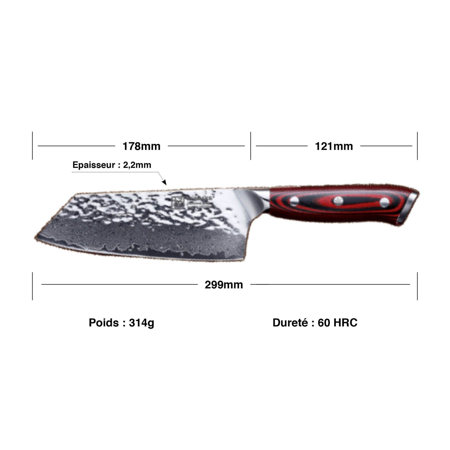 Nakiri Manche Rouge | KietsuJapan