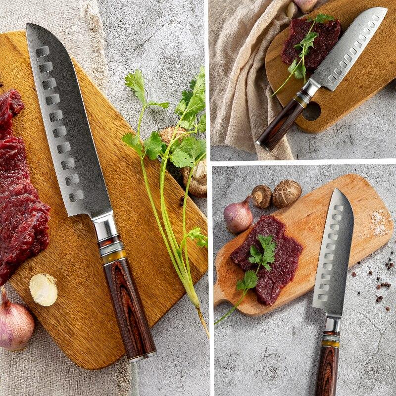 Set Couteaux Cuisine Bois Naturel | KietsuJapan
