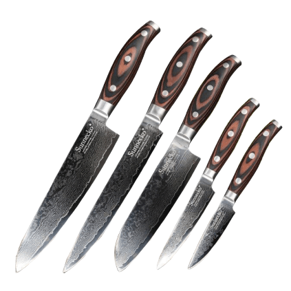 Set Couteaux Cuisine Damas | KietsuJapan