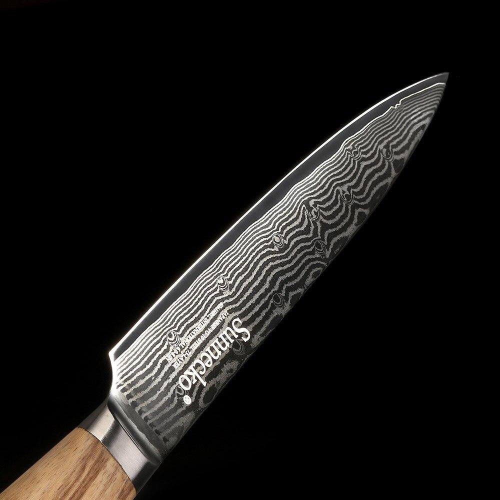 Set Couteaux Cuisine Manche Bois | KietsuJapan