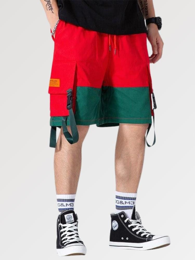 Short Cargo Rouge | KietsuJapan