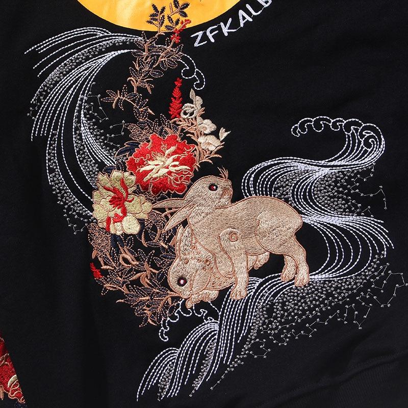 Sweatshirt Motif Japonais Moonlight
