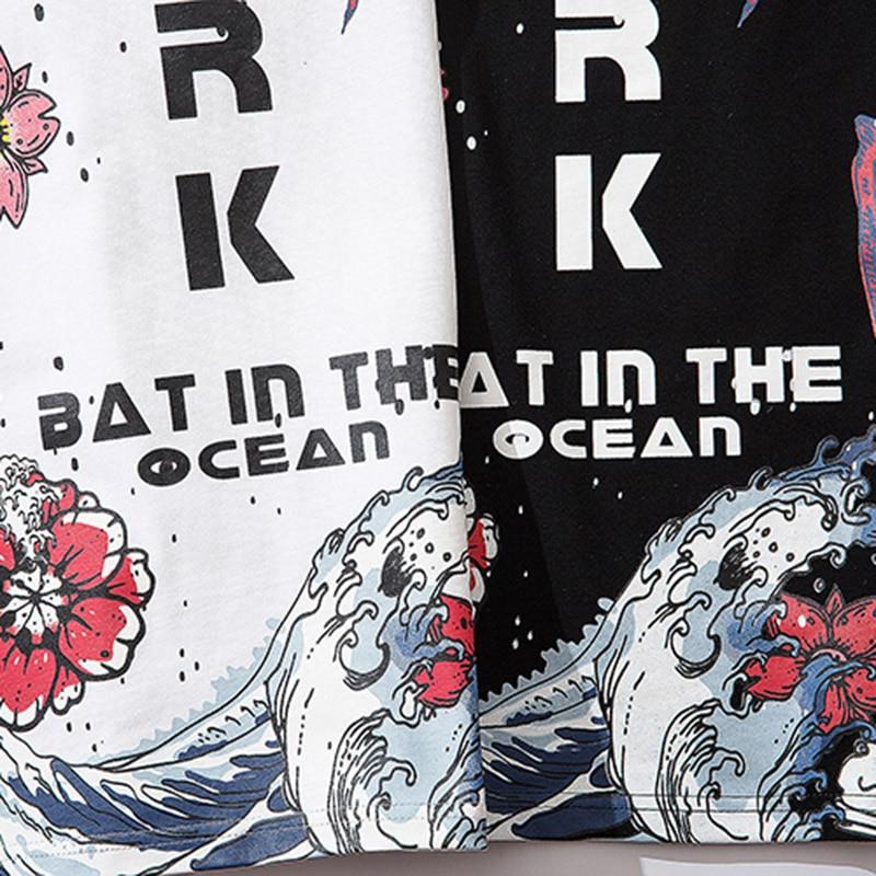 T-Shirt Inspiration Japonaise The Ocean