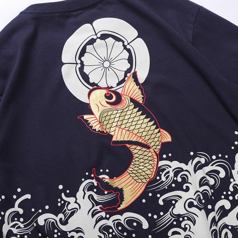 T-Shirt Japonais Carpe Koi Okariya