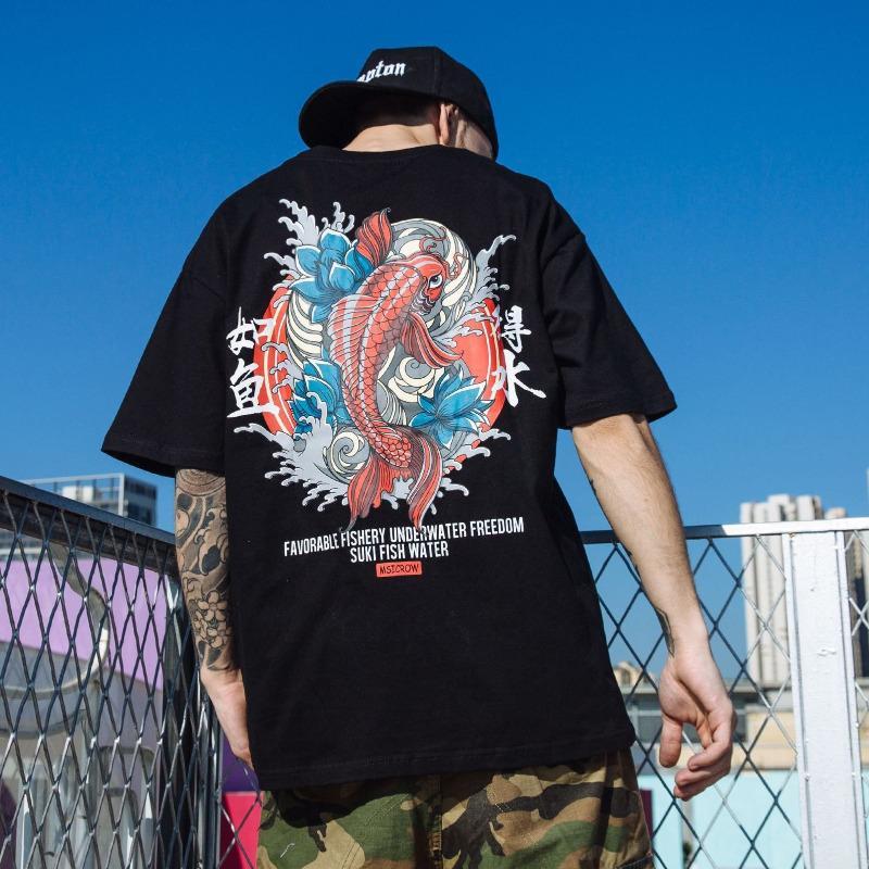 T-Shirt Poisson Japonais Yokote