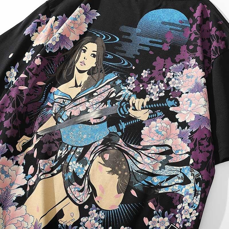 Tee Shirt Japonais Femme Tsukumi