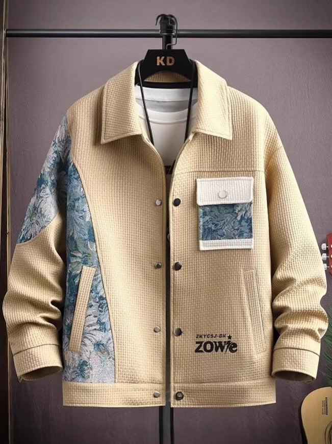 Veste Streetwear Patchwork Sunset Shiku